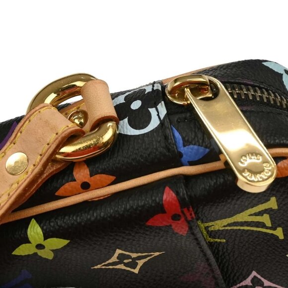 Louis Vuitton Black Monogram Multicolor Rift Shoulder Bag M40056 TH1015 154213 - Picture 6 of 10